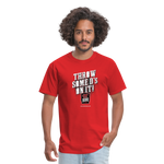 Throw Some D's On It T-Shirt - red
