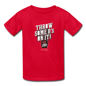 
                  
                    Youth Throw Some D's On It T-Shirt - red
                  
                